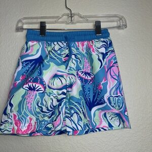 Tommy Bahama Boy 18M Jellyfish Swim Trunks Blue Toddler Ocean Beach Bathing Suit